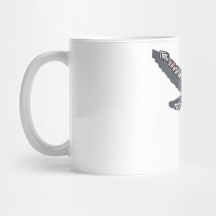 Sword Pastel shades Shadow Silhouette Anime Style Collection No. 357 Mug